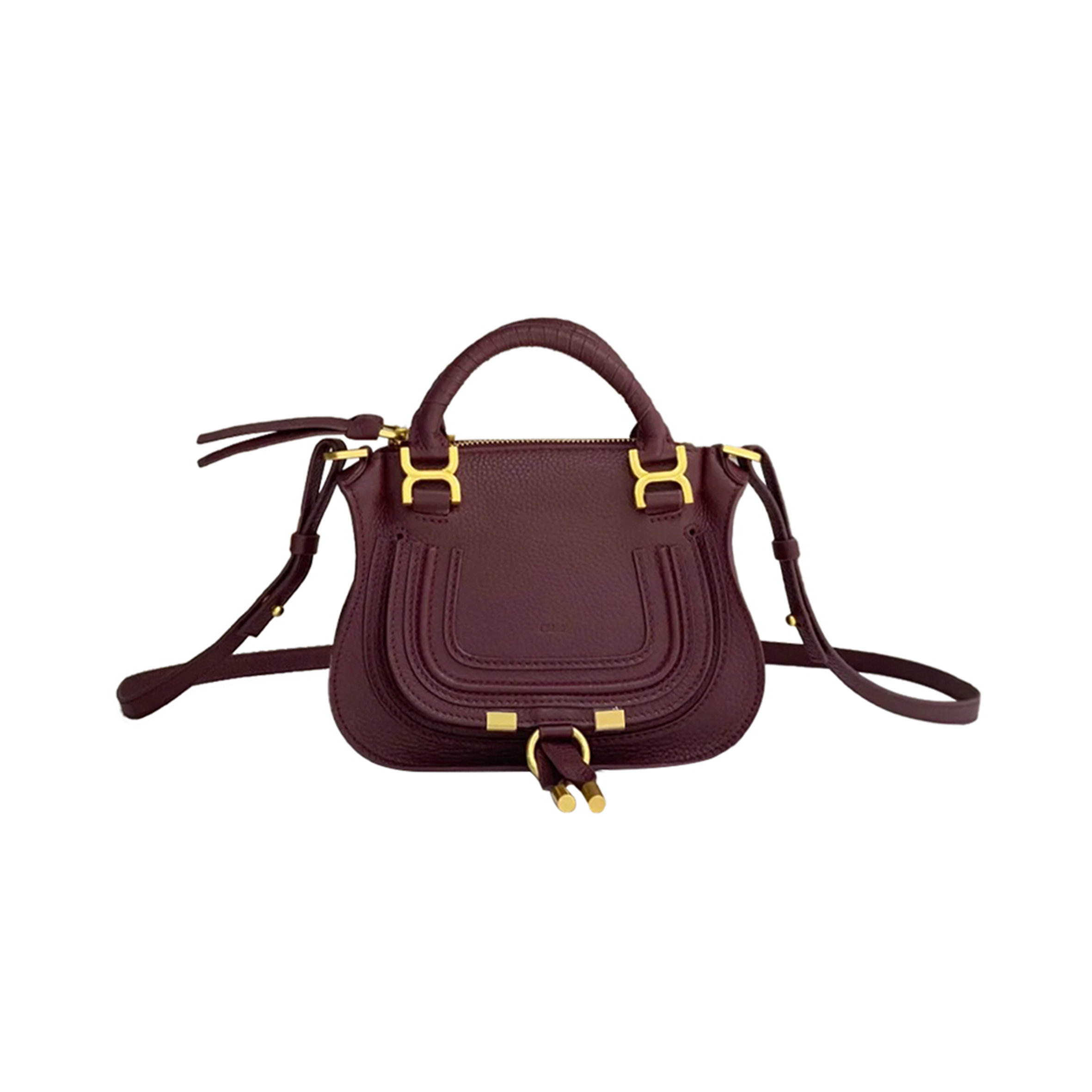 CHLOE MARCIE MINI DOUBLE CARRY BAG (21*16*8cm) 